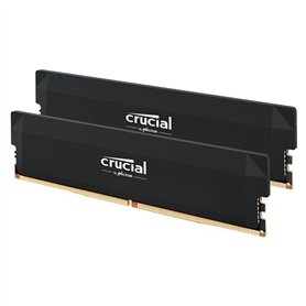 CRUCIAL Memoire RAM PRO DDR5 - 6400 MHZ - 32GB Kit (16GBx2 - OC Gaming Memory Black - CP2K16G64C38U5B