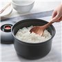 AOOSY Ustensiles de Cuisine,5 pcs Ensemble d'ustensiles de cuisine japonais en bois Outils Ensembles d'ustensiles résistant à la