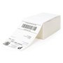 NETUM 4 "x 6" Étiquettes thermiques directes à pliage paravent - Étiquettes d'expédition blanches