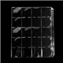 Pages de poche à monnaie pour 5 x 5 cm (2 "x 2") Coin Flips Supports de collecte de pièces standard à 9 trous 20 poches pour la 