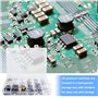 Interrupteur à Bouton-poussoir Tactile, 250Pcs Micro Interrupteur Tactile Momentané Conçoivent 25 Spécifications Différentes, In