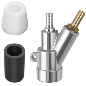 Bohaner Kit de pistolet de sablage à air comprimé avec une buse de sablage en carbure de bore de 8 mm pour pièces d'armoire de s