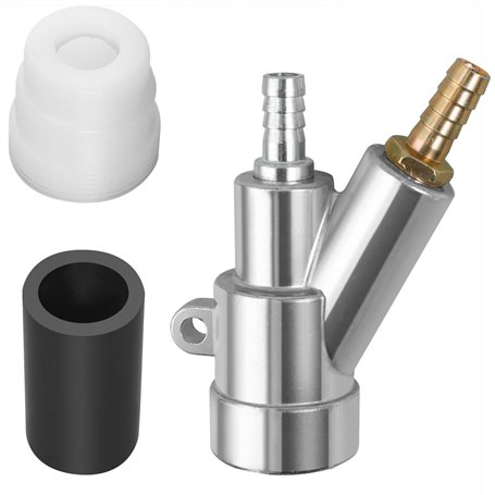 Bohaner Kit de pistolet de sablage à air comprimé avec une buse de sablage en carbure de bore de 8 mm pour pièces d'armoire de s