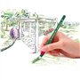 Heqishun Grips pour Crayon 40 Pcs Poignées de Stylo en Mousse Pinces à Crayons Antidérapantes Écriture Aide Crayon pour Protéger