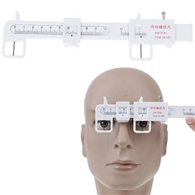 Bloomeet 1 x Vernier optique PD Règle de mesure de la distance pupillaire Outil ophtalmique.