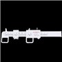 Bloomeet 1 x Vernier optique PD Règle de mesure de la distance pupillaire Outil ophtalmique.