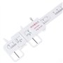 Bloomeet 1 x Vernier optique PD Règle de mesure de la distance pupillaire Outil ophtalmique.