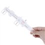 Bloomeet 1 x Vernier optique PD Règle de mesure de la distance pupillaire Outil ophtalmique.