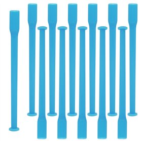 CandMak Lot de 12 tubes de placement de mèche de bougie pour la fabrication de bougies