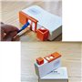 Kit Nettoyage avec Stylos Optique Fibre et Cassette et Lingettes Nettoyants pour Connecte