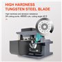 QIIRUN TM20 Cliveuse Fibre Optique avec 24 Points de Coupe par Usinage CNC de Précision, Fiber Cleaver Fibres Optiques avec Fixa