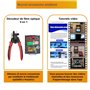 QIIRUN Soudeuse Fibre Optique Fusion Splicer AI-9 5s Épissage 15s Chauffage, Épisseur de Fusion de Fibre Optique avec Vidéos Tut