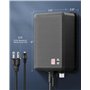 DEWENWILS Radio basse tension 100 W avec minuteur et capteur photocellule, 120 V CA à 12 V CA, extérieur, résistant aux intempér