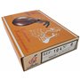JM FOREST Castagnettes en bois de châtaignier 104-6 naturel poli - Instrument percussion pour danses flamandes pour jeunes et ad