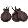 FOREST Castagnettes Bois JALE 107-5 Imitation Granadillo, Instruments de Percussion à Main Danses Flamands - Rockmusic