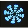 Ibiza Light - Pack de 2 LYRES MHSPOT30-FX Dmx avec Gobos idéal Bar Club Disco - Jeux de Lumière Animation soirée dansante mariag