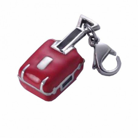 Perle de verre Femme Time Force HM013C Argent Rouge (1,8 cm) 15,99 €