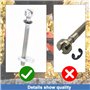 Lot de 4 Vis de Tendeur de Réglage Spanner Vis à Chaîne pour Tronçonneuse Husqvarna 36 41 136 137 141 142 235 240