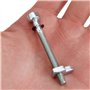 Lot de 4 Vis de Tendeur de Réglage Spanner Vis à Chaîne pour Tronçonneuse Husqvarna 36 41 136 137 141 142 235 240