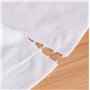 1 rouleau de nettoyage jetables Serviette Visage de Toilette wischtücher jetables de maquillage visage Non Tissé doux Pads (Blan