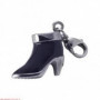 Perle de verre Femme Time Force HM031C Noir Argent (1,3 cm) 15,99 €