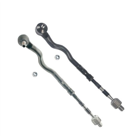 Frankberg 2x Tête de barre d'accouplement Essieu Avant Compatibles avec Série 3 E46 316 318 320 323 325 328 330 1998-2007 Z4 Cou