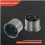 Frankberg 2x Palier silent Bras de suspension Coussinet Avant Intérieur Arrière Compatibles avec Cordoba 6L2 2002-2009 Ibiza III