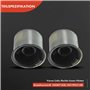 Frankberg 2x Palier silent Bras de suspension Coussinet Avant Intérieur Arrière Compatibles avec Cordoba 6L2 2002-2009 Ibiza III