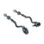 Frankberg 2x Têtes de barres d'accouplement Articulation axiale Essieu Avant Compatibles avec Série 3 E36 318 320 323 325 328 M3