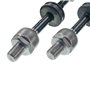 Frankberg 2x Têtes de barres d'accouplement Articulation axiale Essieu Avant Compatibles avec Série 3 E36 318 320 323 325 328 M3