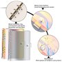 avec 2 Feuilles Volantes Rechargeable