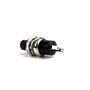 Ytian 5 Pcs SPST Mini Bouton Momentanés Poussoir Interrupteur Normal Ouvert 250V 2A Noir