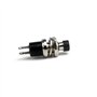 Ytian 5 Pcs SPST Mini Bouton Momentanés Poussoir Interrupteur Normal Ouvert 250V 2A Noir