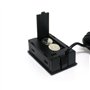 Ytian LCD Tuner Numérique Intégré Thermomètre Hygromètre avec Sonde Externe pour Couveuse Aquarium Volaille Reptile Noir