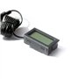 Ytian LCD Tuner Numérique Intégré Thermomètre Hygromètre avec Sonde Externe pour Couveuse Aquarium Volaille Reptile Noir