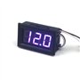 Taikuwu 3PCS 0.56"LED DC Voltage Meter Panel 0-100V 3 Fils Avec Tête Logement Numérique Voltmètre Jauge électrique Précision Tes