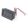 Taikuwu 3PCS 0.56"LED DC Voltage Meter Panel 0-100V 3 Fils Avec Tête Logement Numérique Voltmètre Jauge électrique Précision Tes