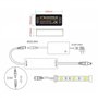Taikuwu Mini Contrôleur de Gradateur RF 14 Touches Pour FCOB 3014 5630 5730 3528 Bandes LED DC5-24V Variateur de Lumière Mode de