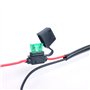 Switian Kit Câblage LED 12V 40A avec Relais Étanche - Faisceau Électrique Universel pour Phares Travail, SUV/ATV/Camion | Fusibl