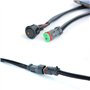 Switian Kit Câblage LED 12V 40A avec Relais Étanche - Faisceau Électrique Universel pour Phares Travail, SUV/ATV/Camion | Fusibl