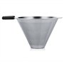 Cafetière en Verre avec Filtre Permanent en Acier Inoxydable 400ML avec Echelle