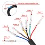 Qiilu Indicateur de Vitesse de Moto étanche Universel 6 Vitesse Indicateur Numérique Vitesse Commutateur Shift Levier Capteurs A