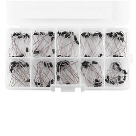 Hilitand 100pcs 10 Values Kit Diode Redresseur Électronique 1N4001~1N4007 1N5817~1N5819 Avec Boîte Claire