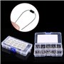 Hilitand 100pcs 10 Values Kit Diode Redresseur Électronique 1N4001~1N4007 1N5817~1N5819 Avec Boîte Claire