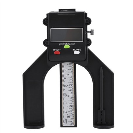 Jauge de Profondeur Numérique 0-80mm avec Pieds Autostables Magnétiques