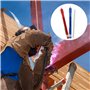 Gutimore Lot de 2 marqueurs ronds en stéatite avec 12 stylos en stéatite de qualité professionnelle pour soudage, fabrication mé