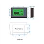 HENGSHAN Moniteur de batterie 500 A, alarme programmable haute basse tension et faible capacité, compatible avec les batteries a