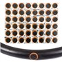 GOLRISEN 48 Pcs Réparation de Pneus en Caoutchouc Robuste Patch de Pneu Urgent de 25mm Rustine Pneu Universelle Reparation Pneu