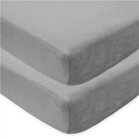 FEGYUJ None Baby CoNoneNoney Pack oNone 2 Heavenly SoNonet Chenille Noneitted Crib Sheet Noneor StNonedard Crib Noned Toddler No