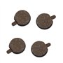 YINETTECH 2/4 pièces de Remplacement pour vélo Semi Résine Kits de Plaquettes de Frein à Disque pour Zoom5